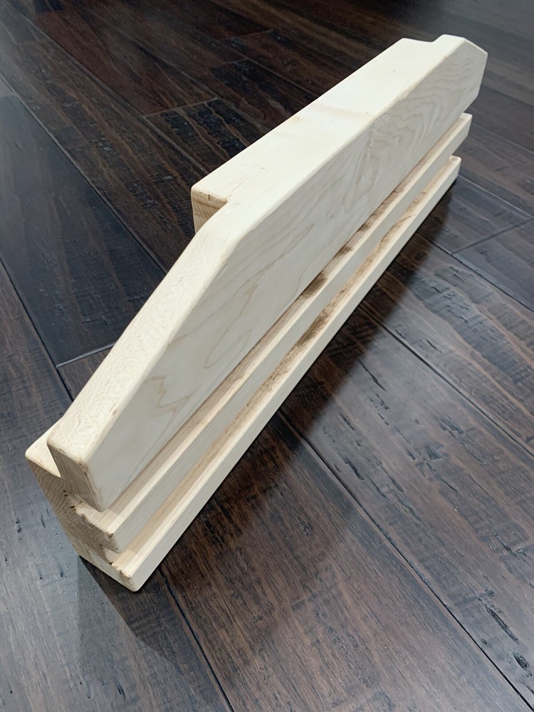 Hard Maple Wood Hangboard