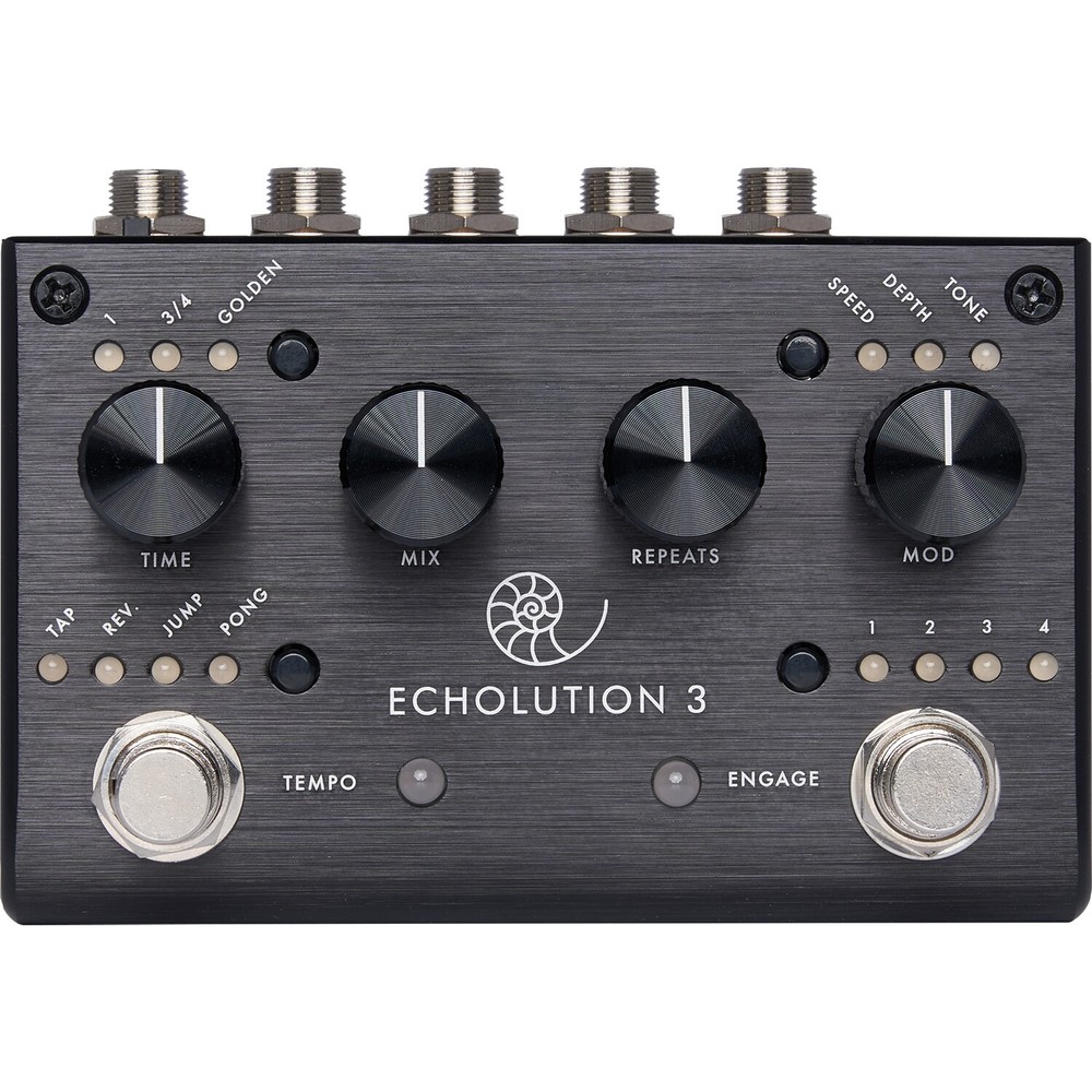 New Pigtronix Echolution 3 Stereo Multi-Tap Delay Guitar Effects Pedal