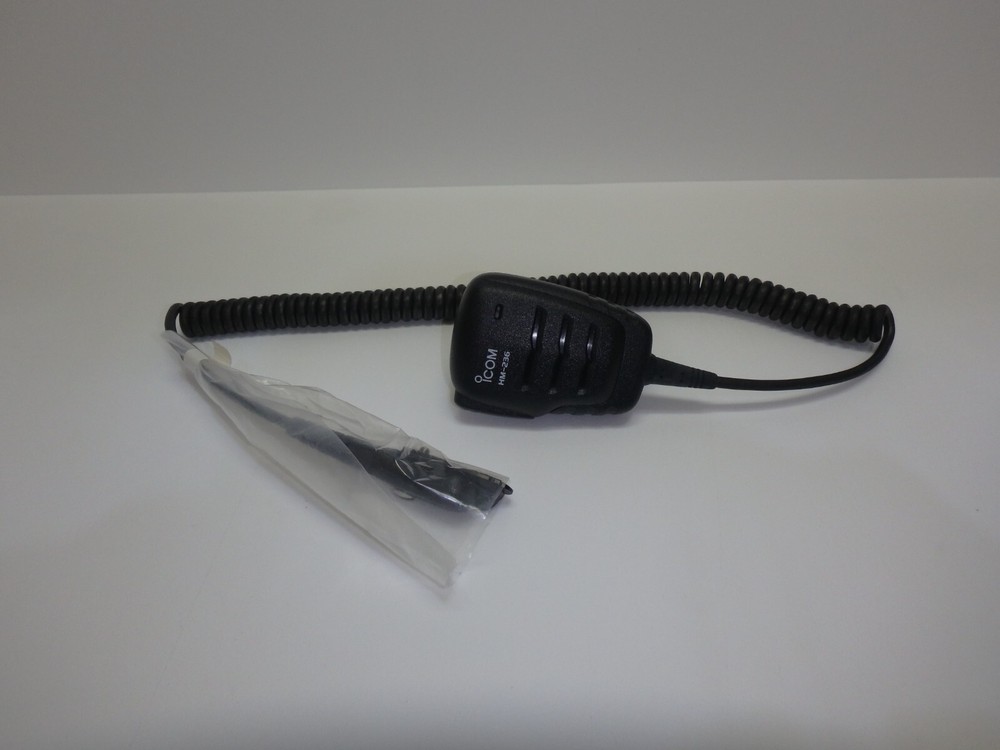 Icom Compact Waterproof Speaker Mic, HM-236