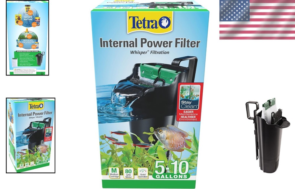 Whisper Internal Power Filter 10i Black