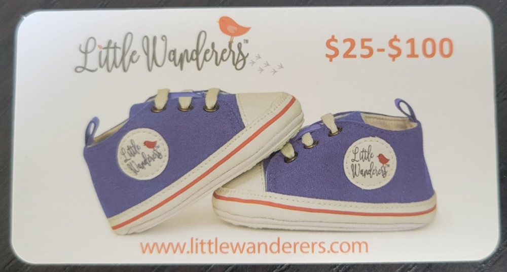 Little Wanderers $60 gift card