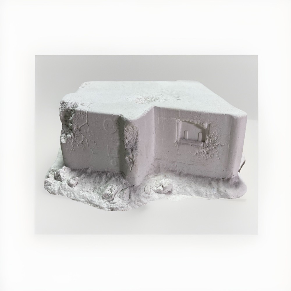 Verlinden Diorama Construction Set, Shell Damaged Bunker, 1/35 Scale ￼