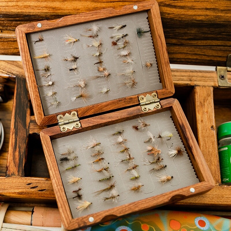 Burl Maple Fly Box