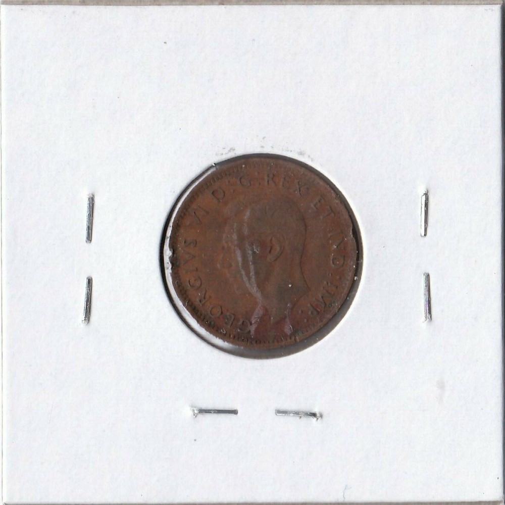 1943 Canadian Cent L1