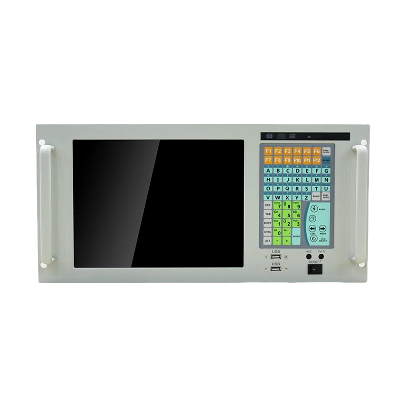 Rackmount Chassis CPU Computer Server Case with 12.1 5 Wires Touch Screen Stock