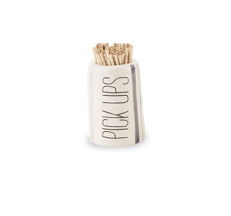 Mud Pie - Pick Ups Bistro Toothpick Holder - 42600456PU