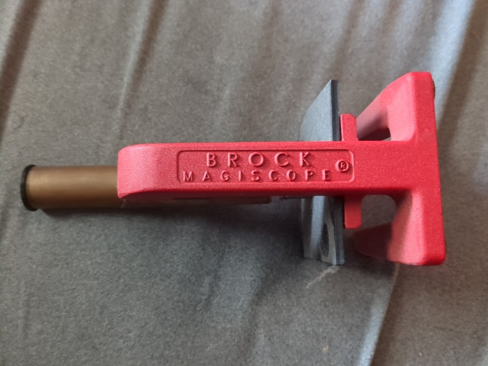 Vintage Brock Optical Magiscope Student Lumarod Microscope  Used