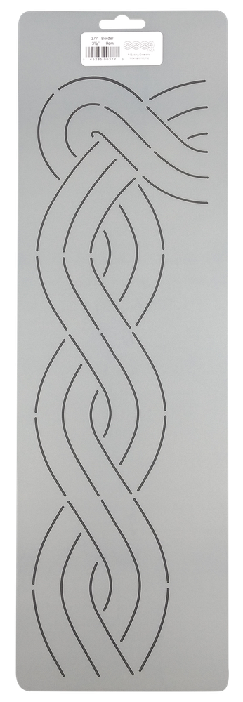 Quilting Stencils Chain Rope Cable Border Corner Quilt Patterns Plastic Template