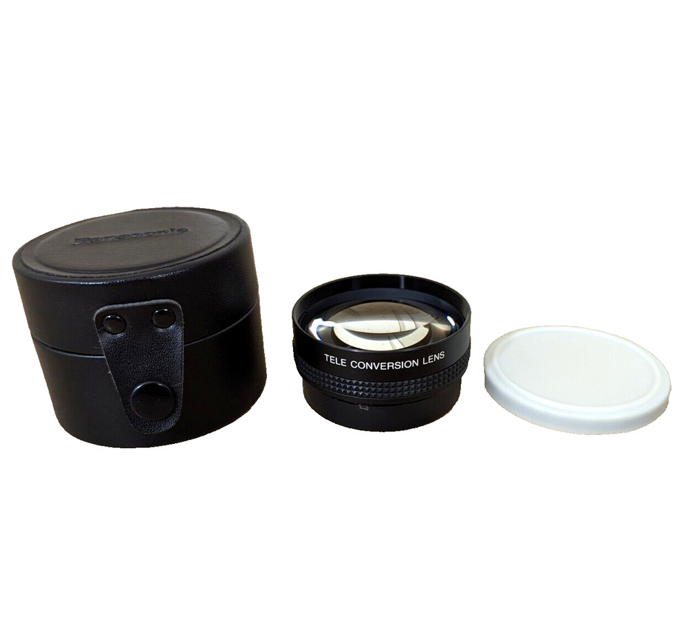 Genuine PANASONIC Tele Conversion Lens w/ Case (Japan)