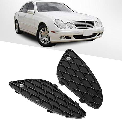 Front Left and Right Bumper Grille Insert Mesh Cover for - E-Class W211 E320