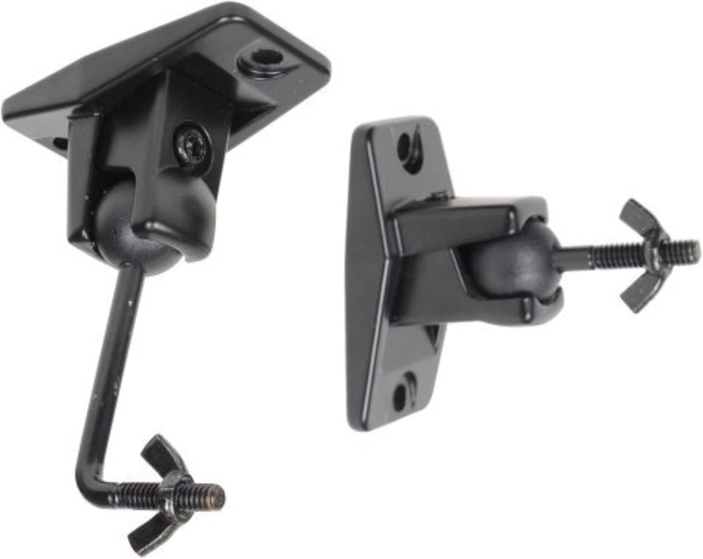 Speaker Wall Ceiling Mount Bracket One Pair for Universal Satellite, fits Key...