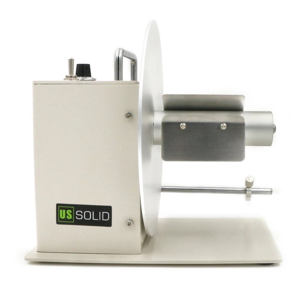 Label Rewinder, Bidirectional Rewinding. U.S. Solid