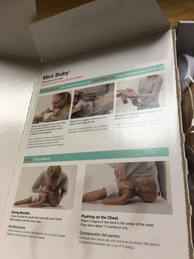 Infant CPR ANYTIME Learn Practice Share by Laerdal New in Open package