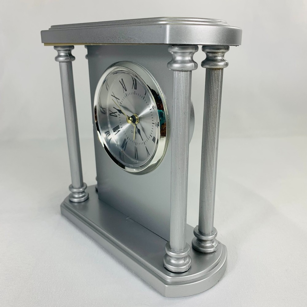 Quartz Pillar Clock Approx. 6.5” Inch