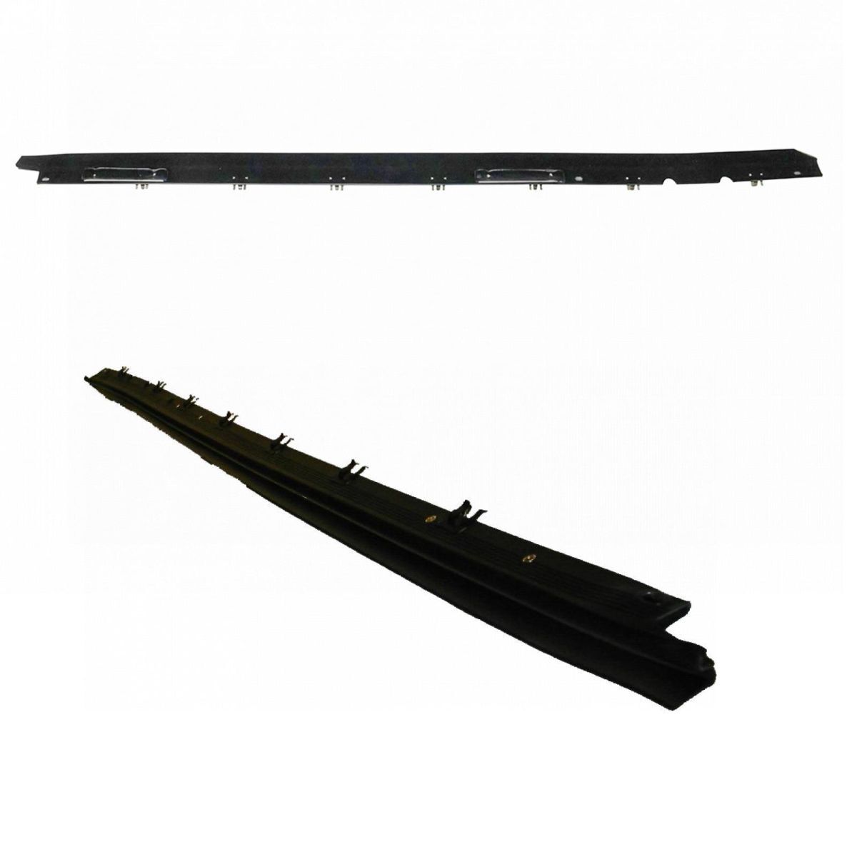 Outer Belt Moldings Window Sweep Weatherstrips Pair Set for 84-96 Corvette