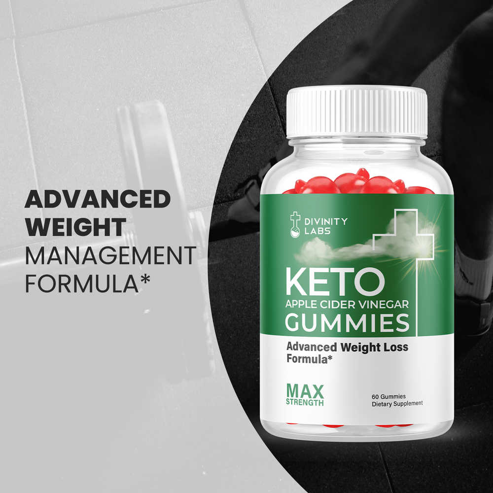 (3 Pack) Divinity Labs Keto Gummies, Divinity Labs Keto ACV (180 Gummies)