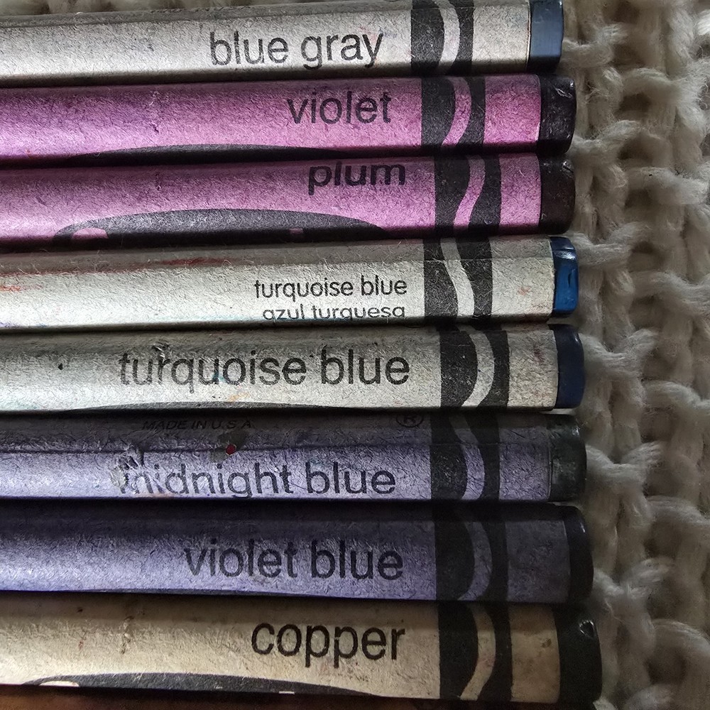 Crayola Retired Crayon Colors 24 Count