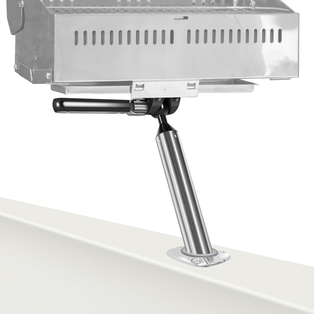 for Magma Rectangular Grills T10-355 All-Angle Adjustable Fish Rod Holder