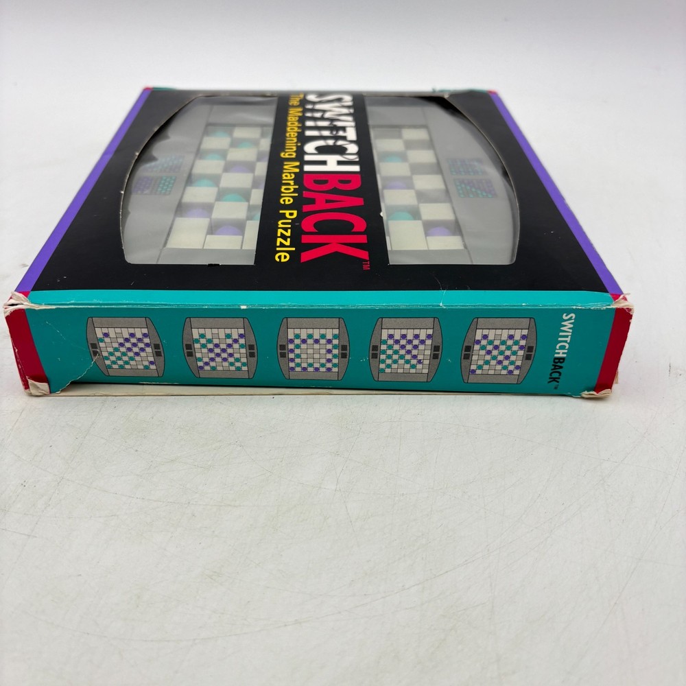 VINTAGE Switch Back Puzzle Game COMPLETE Binary Arts 1993 Challenges Puzzles