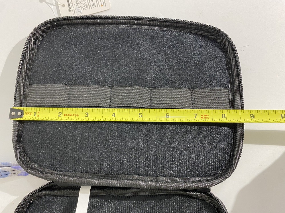 PACMAXI Tech Watch Band Case Holds 10 NWT. Multicolored Zigzag Pattern