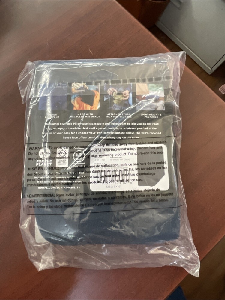 Rumpl The Stuffable Pillowcase Blue