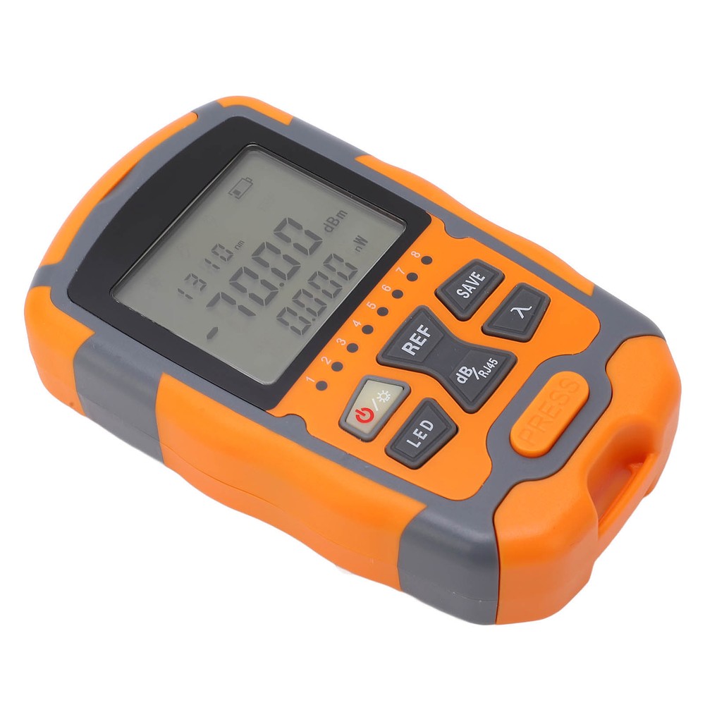 Mini Optical Power Meter Optical Fiber Cable Tester Multimeter With LED Light