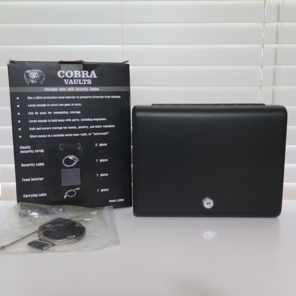 Cobra Portable Vault, New in Box