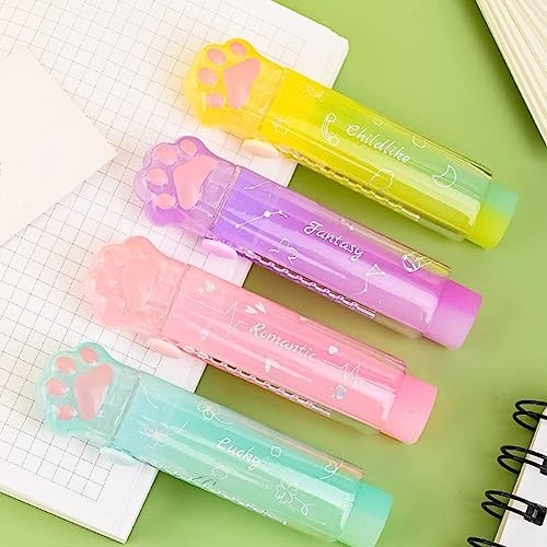 Eraser Set for Elementary School Students: High-Performance, Cute Animal Eraser