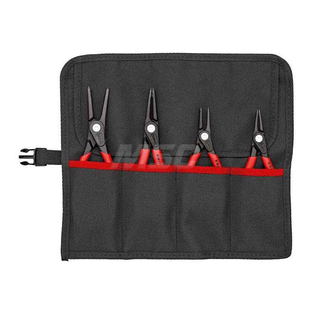 Knipex 4 Piece Snap Ring Plier Set Comes in Tool Roll