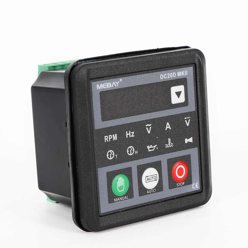 DC20D Genset Controller Automatic Generator Start Controller Module LED Display