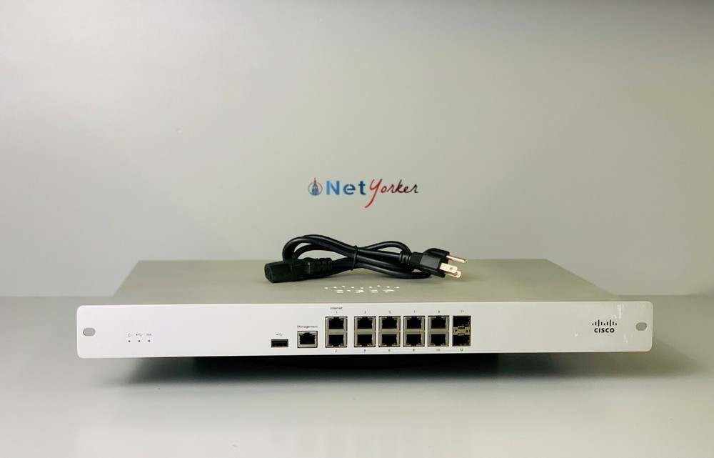 Cisco Meraki MX84-HW Cloud Managed Security Appliance UNCLAIMED - SAME DAY SHIP