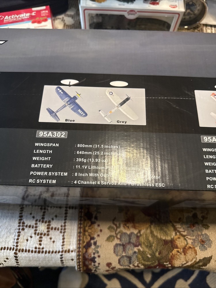 Airfield RC A6M Zero RTF remote-control airplane model kit.