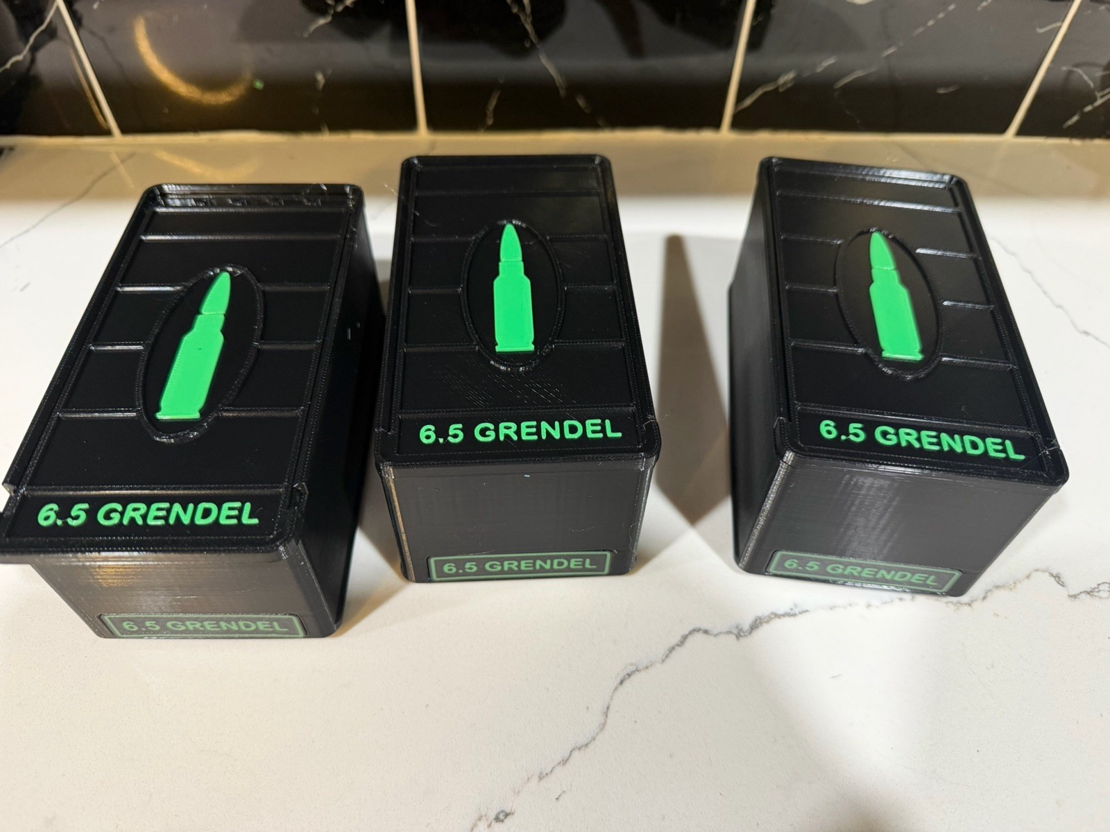 6.5 Grendel Ammo Box 50rd Capacity (3 Pack)