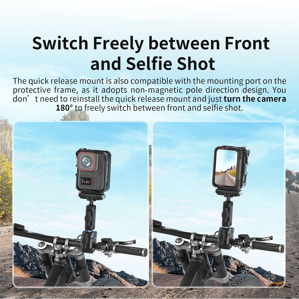 ABS Horizontal-Vertical Protective Frame For Insta360 AcePro /Ace Camera