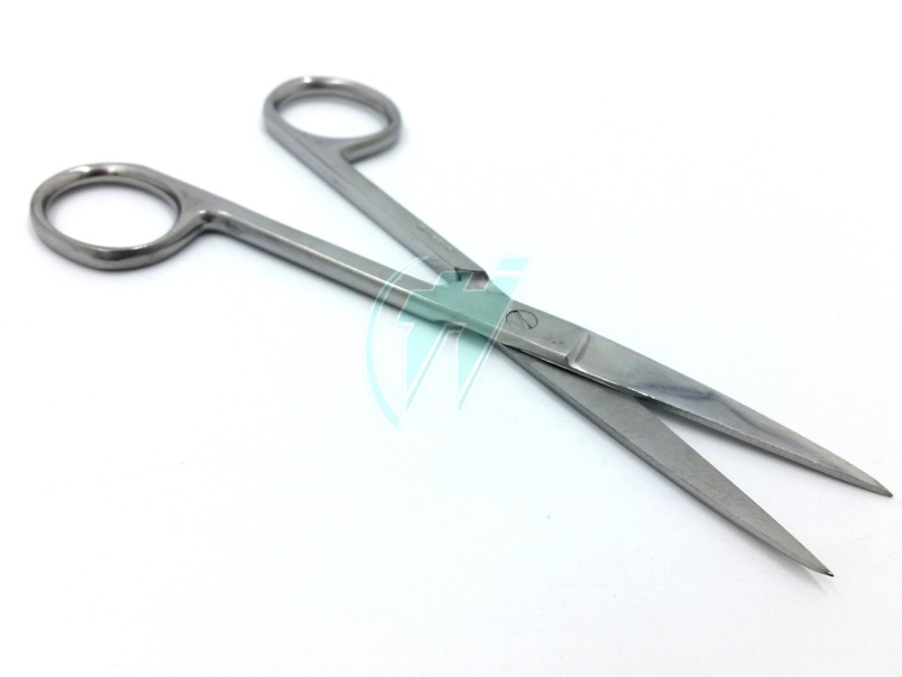 1 OPERATING DISSECTING SCISSORS 5.5" STRAIGHT SHARP SHARP TIP SURGICAL
