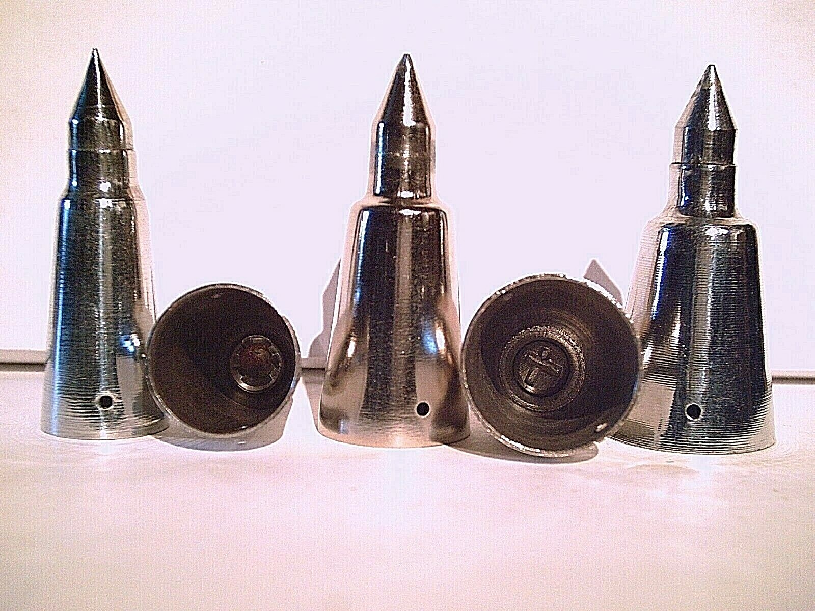 WALKING STICK TIPS STEEL SPIKE TIPS FOR ON WALKING STICKS 5 SIZES TO CHOOSE FROM