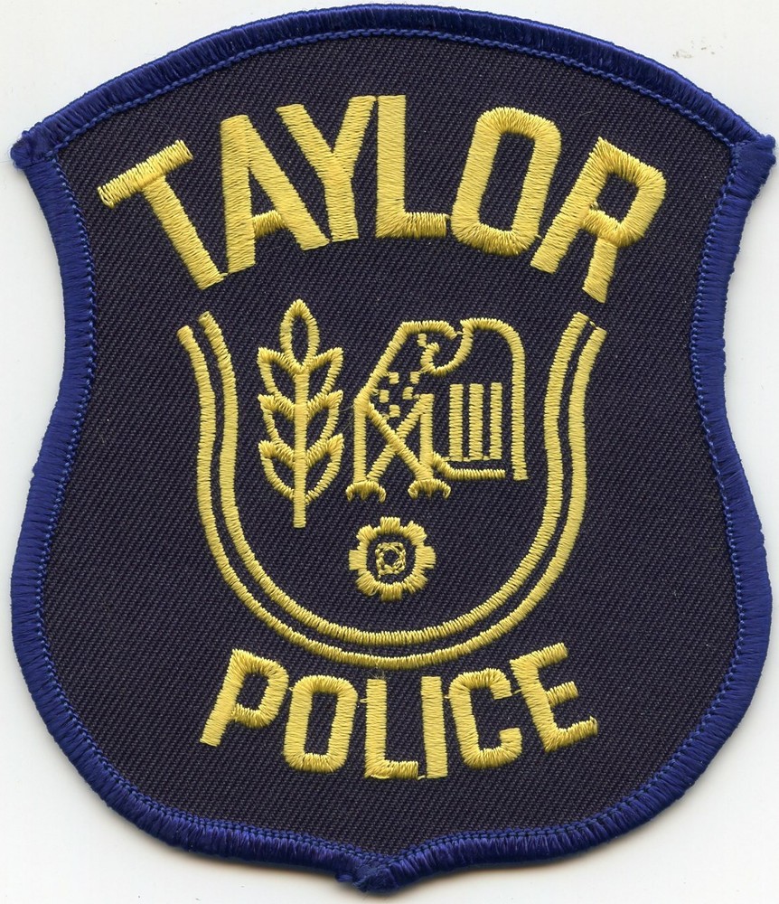 TAYLOR MICHIGAN MI POLICE PATCH