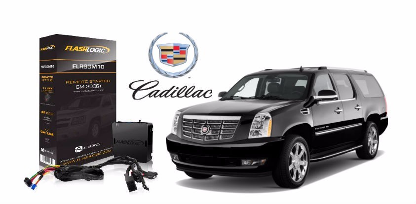 Flashlogic Remote Start for Cadillac Escalade 2012 with Plug & Play Harness