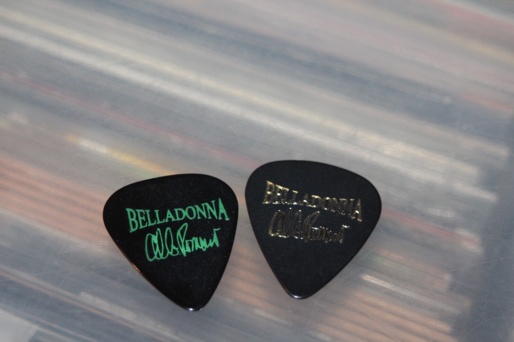 ANTHRAX - Joe Belladonna 2x Guitar Pick set # 12