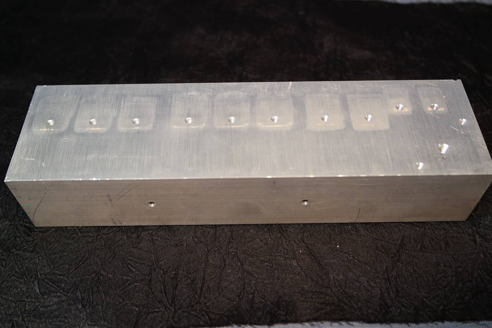 8.25" x 2.25" 1.25 Lbs Aluminum Heatsink RF Audio Amplifier Power Supply #C