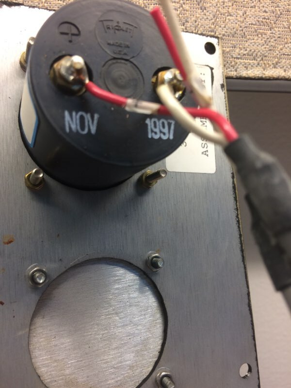 3-525-0990A Cincinnati Milacron Panel MPG Pulse Generator & Load Meter.