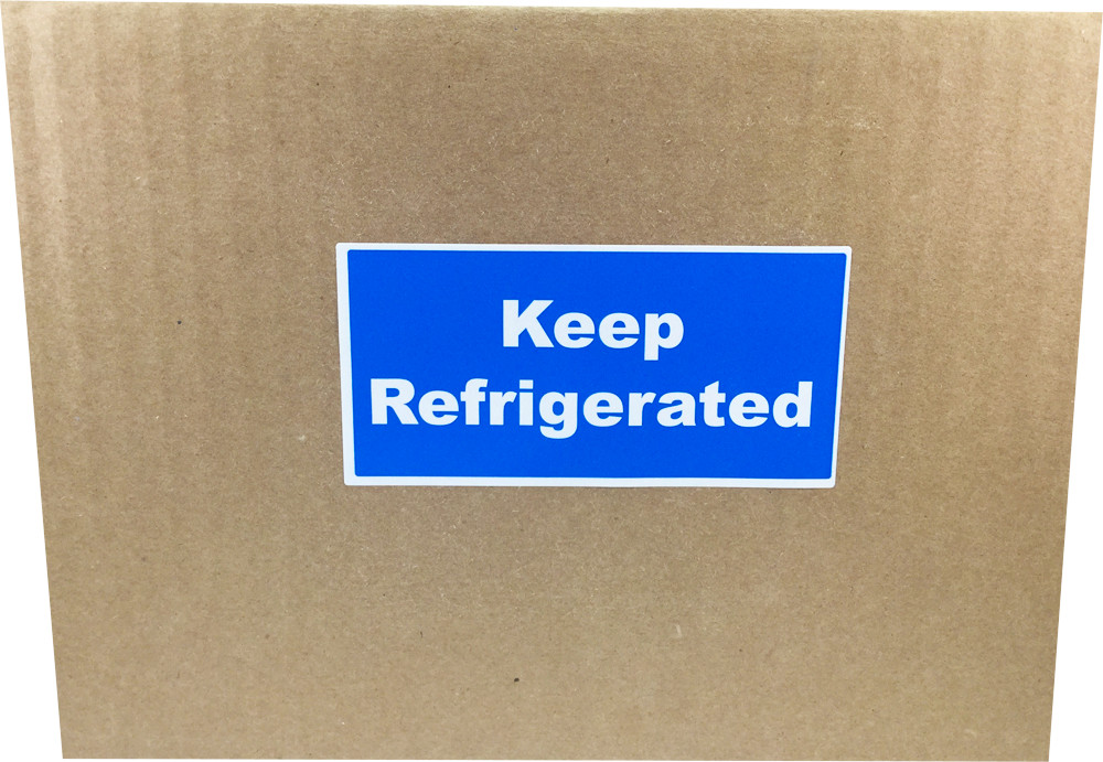 KEEP REFRIGERATED Labels | 2 x 4" Inches | 500 Pack