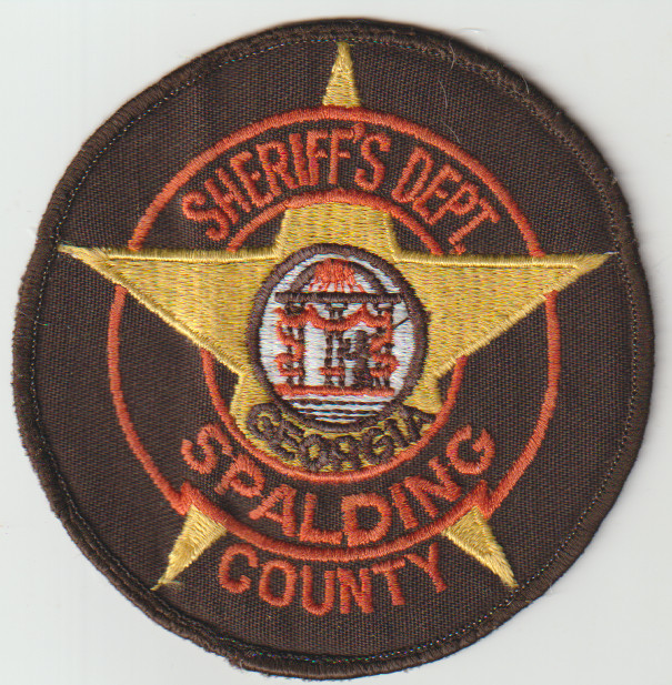 Spalding County GA very old patch shipped from Australia