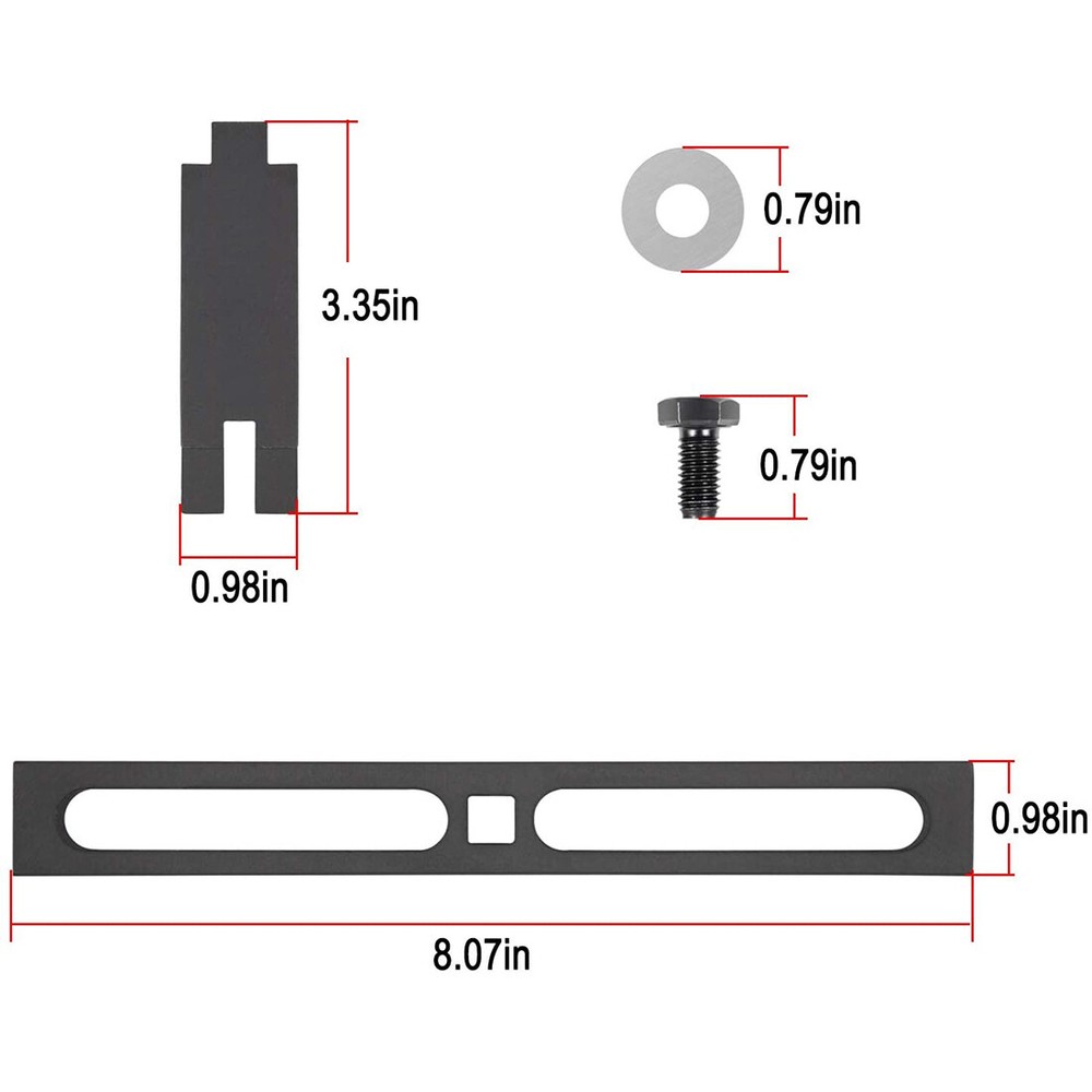 6599 Fuel Tank Lock Ring Tool & Adjustable Fuel Pump Module Spanner Wrench Tool