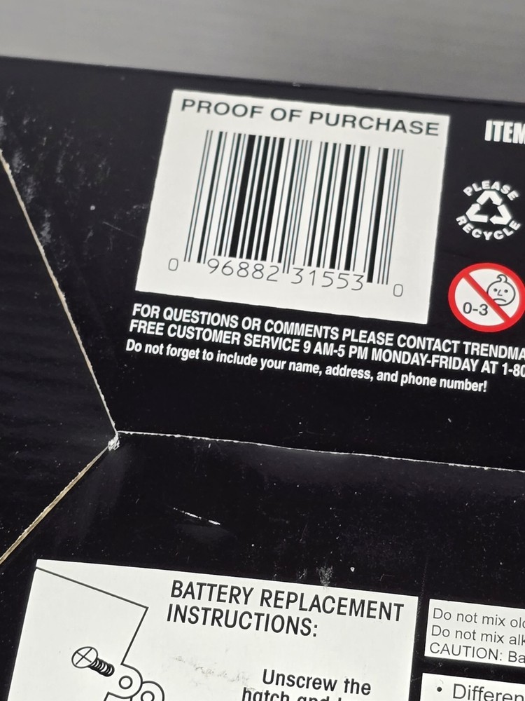 Trendmasters • Forbidden Planet • Robby The Robot • Wired Remote • Untested