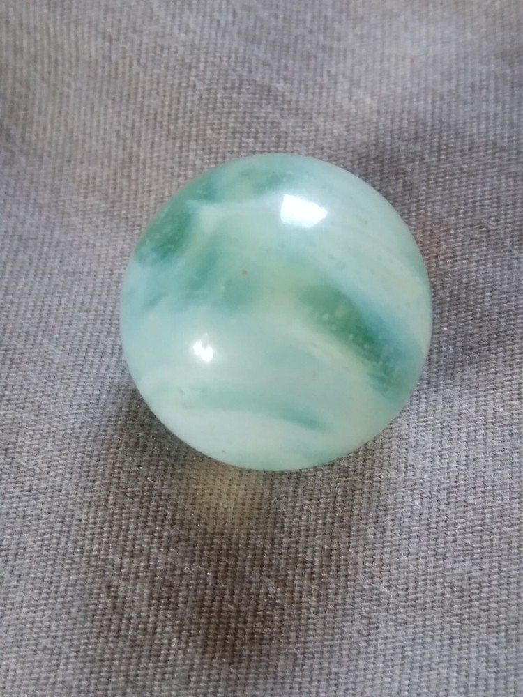Vintage 9/16" Glass Playing Marble.