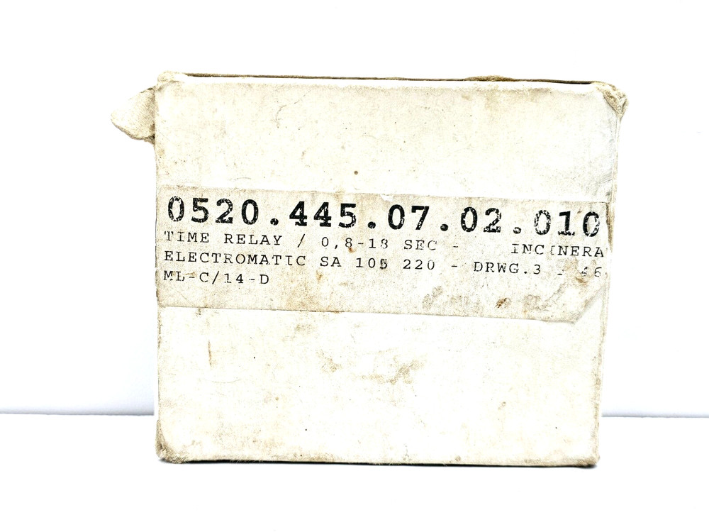 S102166924 CARLO GAVAZZI TIMER DELAY RELAY