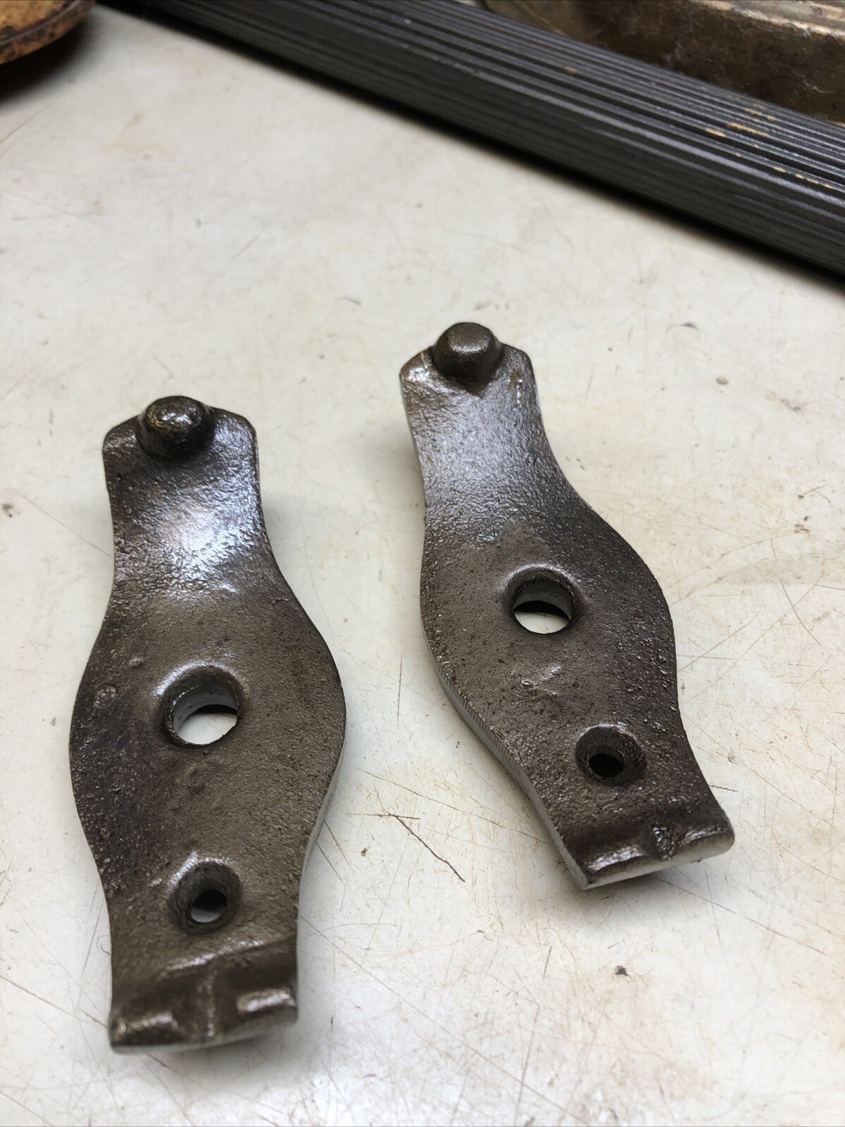 Cast Iron Black Hawk Corn Sheller Mounting Bracket Clamps