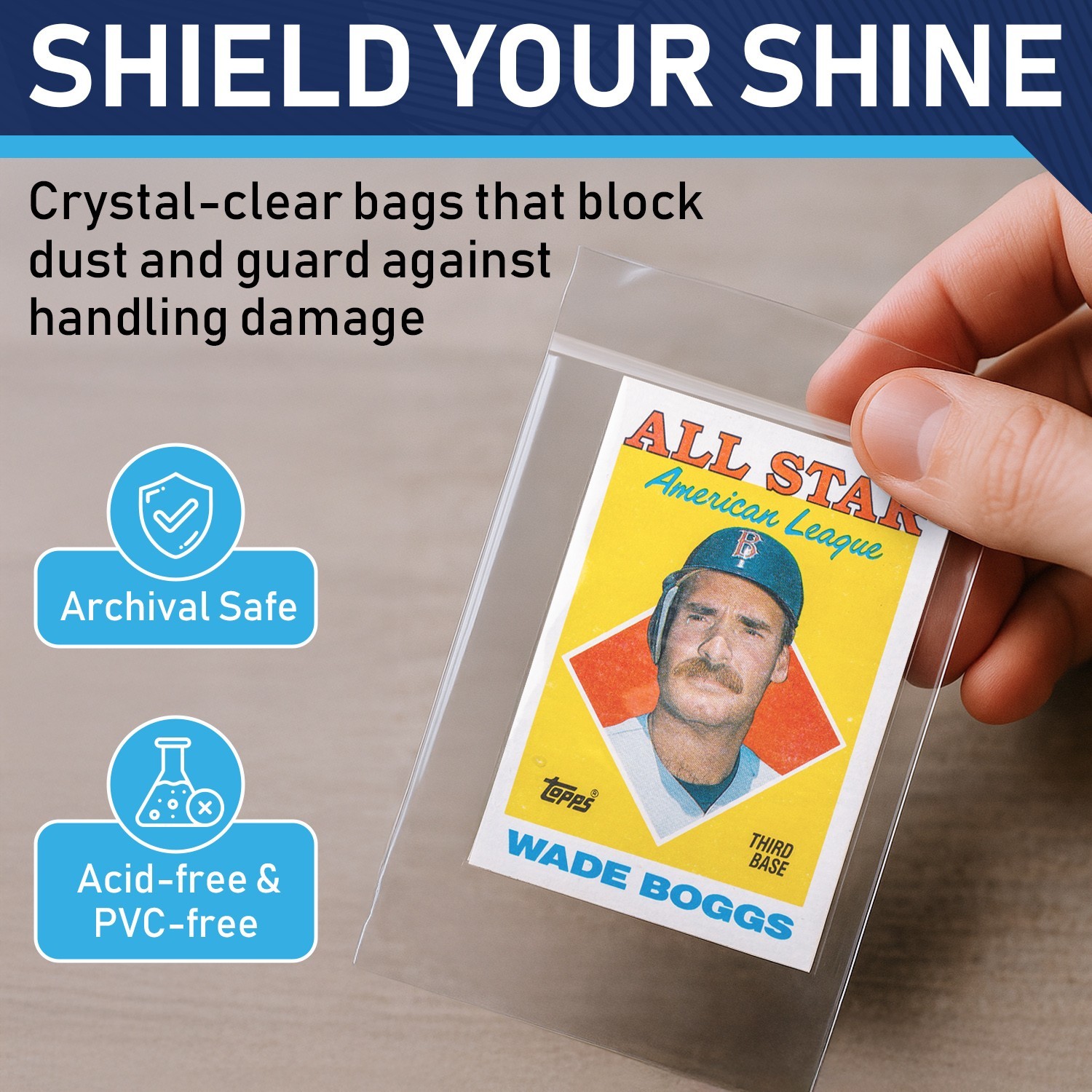 Team Bags Resealable for Toploaders Semi Rigid & Magnetic Holders 100-10000 Pack