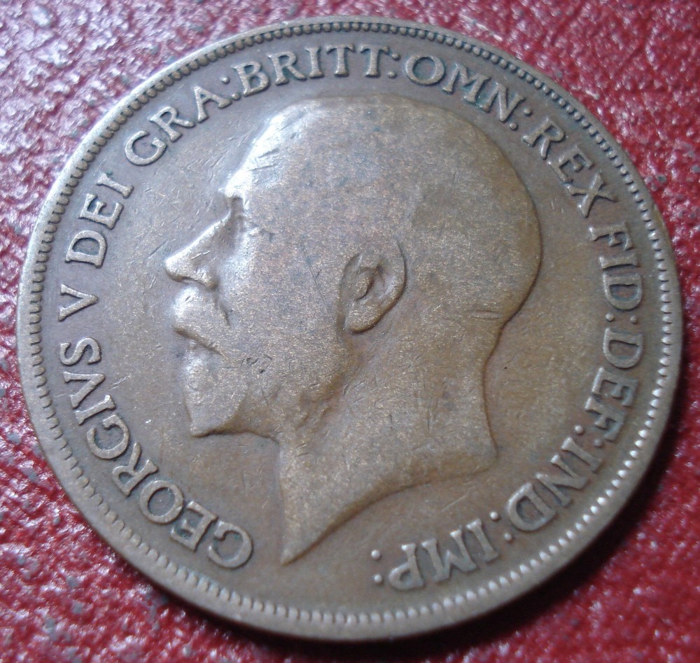 1914 BRITISH PENNY IN VG CONDITION